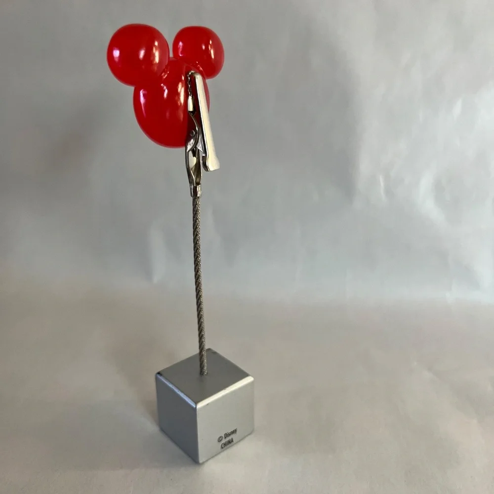 Disney Mickey Mouse Red Ears photo holder / clip Y2K early 2000s